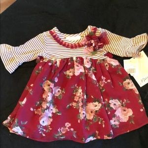 NWT Bonnie Baby 3-6 Mth dress